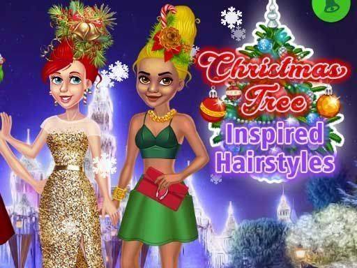 Christmas Tree Hairstyles Dress Up Online Game
