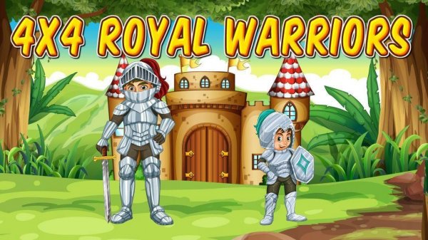 4x4 Royal Warriors Puzzle Game