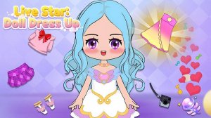 Live Star Doll Dress Up Game