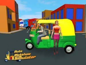 Auto Rickshaw Simulator: City Driver Game