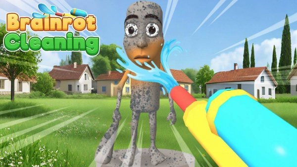 Brainrot Cleaning: Fun Cleaning Simulator Game