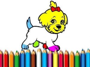 BTS Doggy Coloring Book Online Game