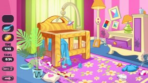 Baby Doll House Cleaning Game Online