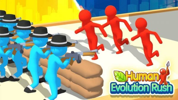 Human Evolution Rush: Parkour Adventure Game