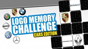 Logo Memory Cars Edition Online Puzzle Game