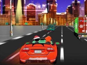 Xmas Rush Racing Game
