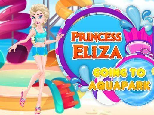 Princess Eliza Going To Aquapark Online Game