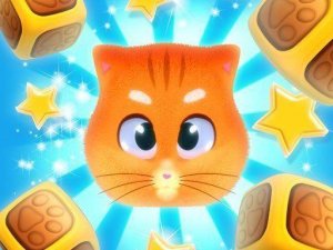 Kitty Blocks Puzzle Game