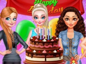 Princess Birthday Party Dress Up Game