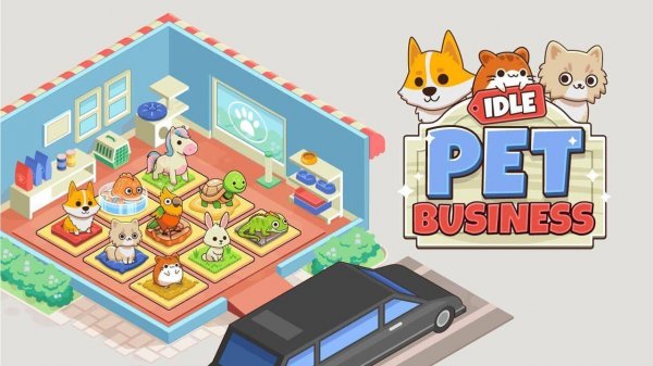 Idle Pet Business Tycoon Game