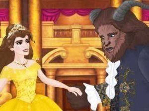 Beauty and the Beast Dress Up Game