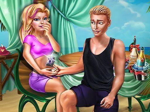 Ellie Beach Proposal - Romantic Dinner Game