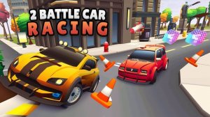 2 Player Battle Car Racing Game