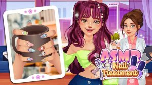 ASMR Nail Treatment Game: Relaxing Salon & Nail Art