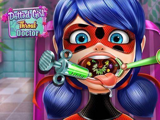 Dotted Girl Throat Doctor Game