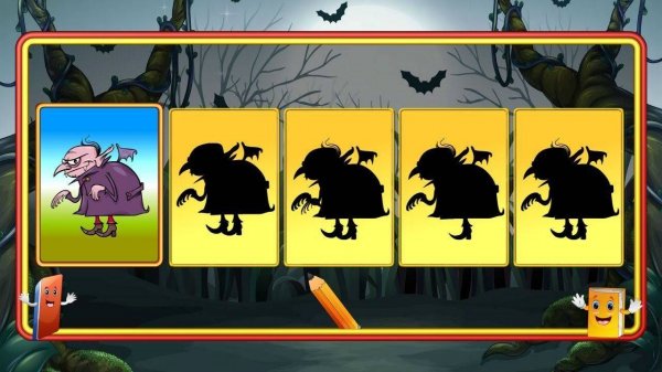 Shadow Match Halloween: Kids Puzzle Game