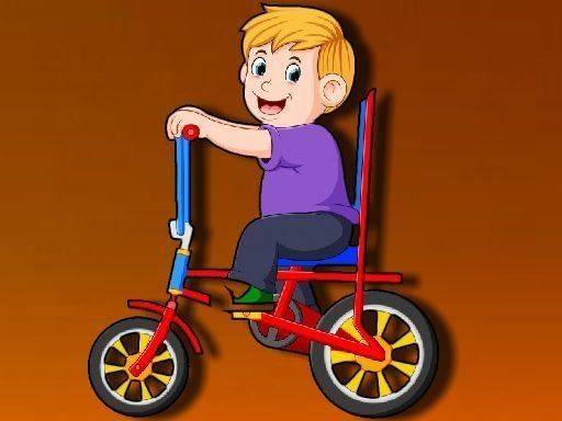 Cartoon Bike Jigsaw Puzzle Game
