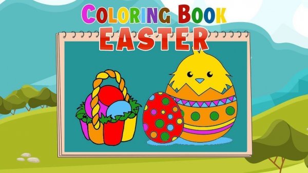 Coloring Book Easter - Fun Kids Game