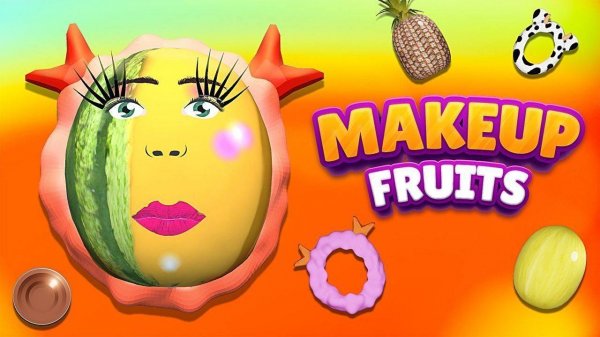 Makeup Fruits: Fruit Beauty Salon Game