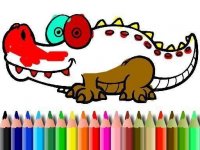 BTS Aligator Coloring Online Game