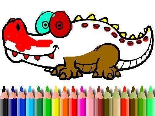 BTS Aligator Coloring Online Game