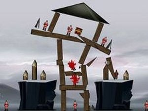 Fortress Collapse: Precision Puzzle