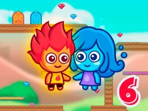 Fireboy and Watergirl 6: Light Maze Puzzle