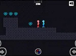 Red and Blue: Stickman Huggy Puzzle Game