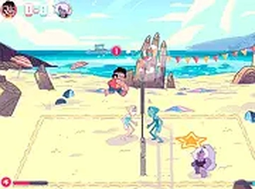 Spike Squad Beach Volleyball Game